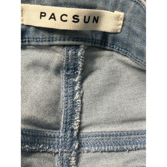 PacSun Skinny Jeans Light Wash Distressed Denim Pants Size 30x32 - Picture 2 of 10